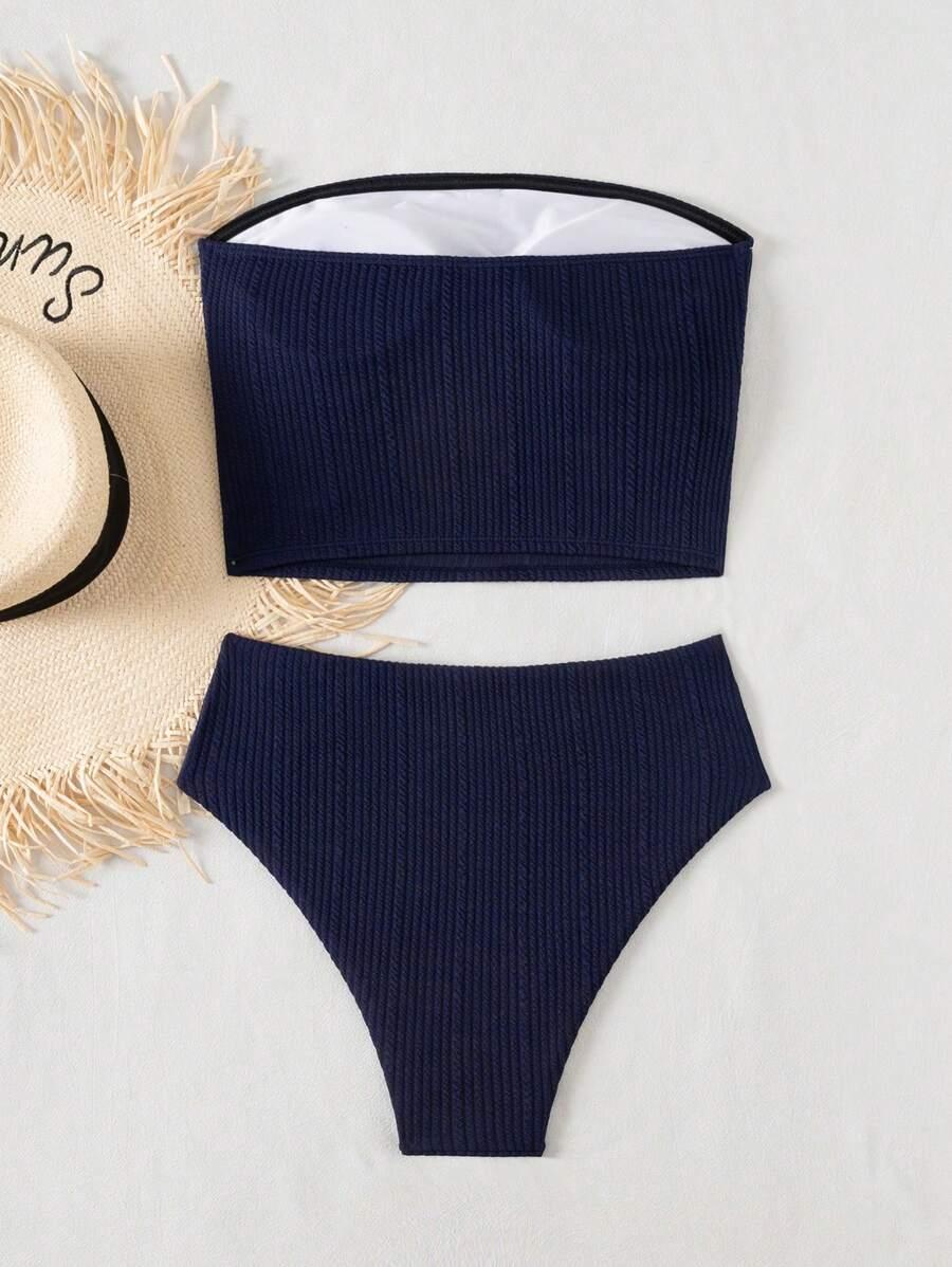 SHEIN DWUCZĘŚCIOWY STRÓJ KĄPIELOWY S06__S