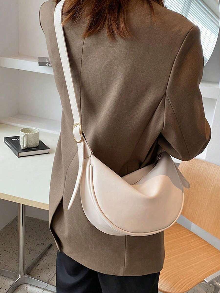 SHEIN BEŻOWA TOREBKA IMITACJA SKÓRY S07__28X17