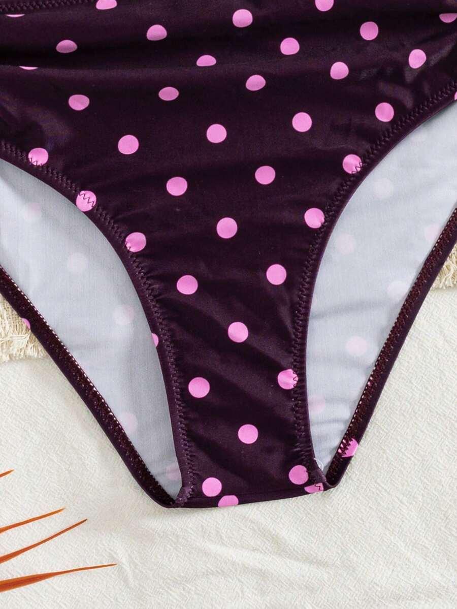 SHEIN DWUCZĘŚCIOWY STRÓJ KĄPIELOWY WZÓR S09__M