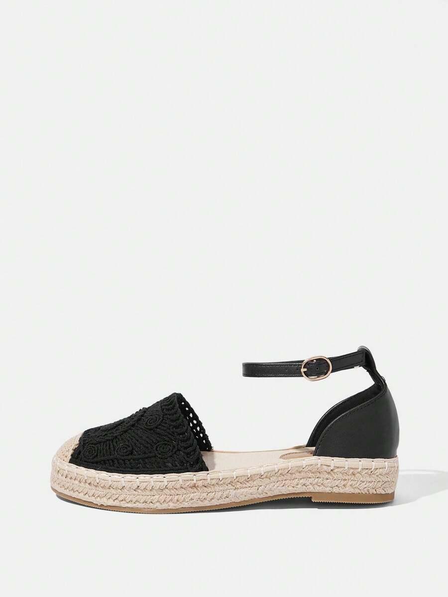 STYLELOOP CZARNE ESPADRYLE SPRZĄCZKA S06__41