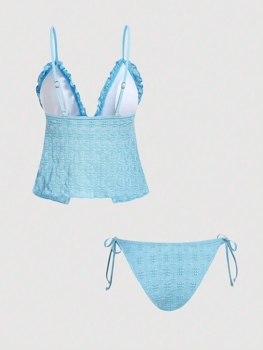 SHEIN DWUCZĘŚCIOWY STRÓJ KĄPIELOWY S09__S