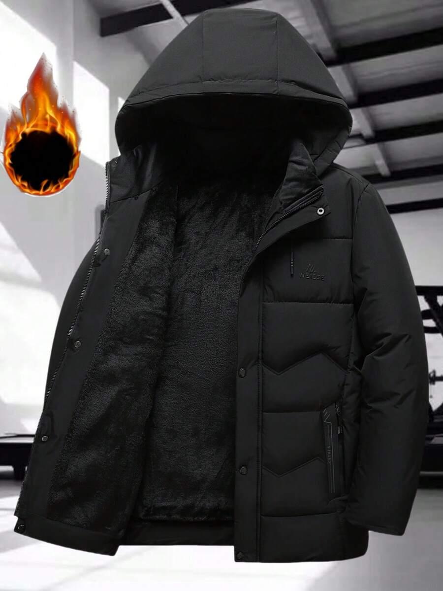 SHEIN CZARNA PIKOWANA KURTKA ZAMEK W01__XL