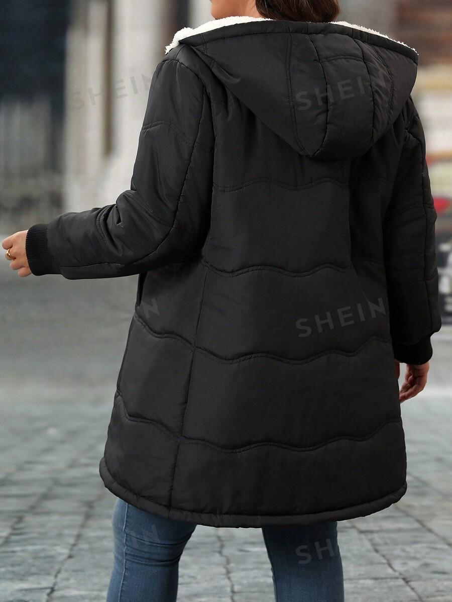 SHEIN CZARNA KURTKA KAPTUR W01__46