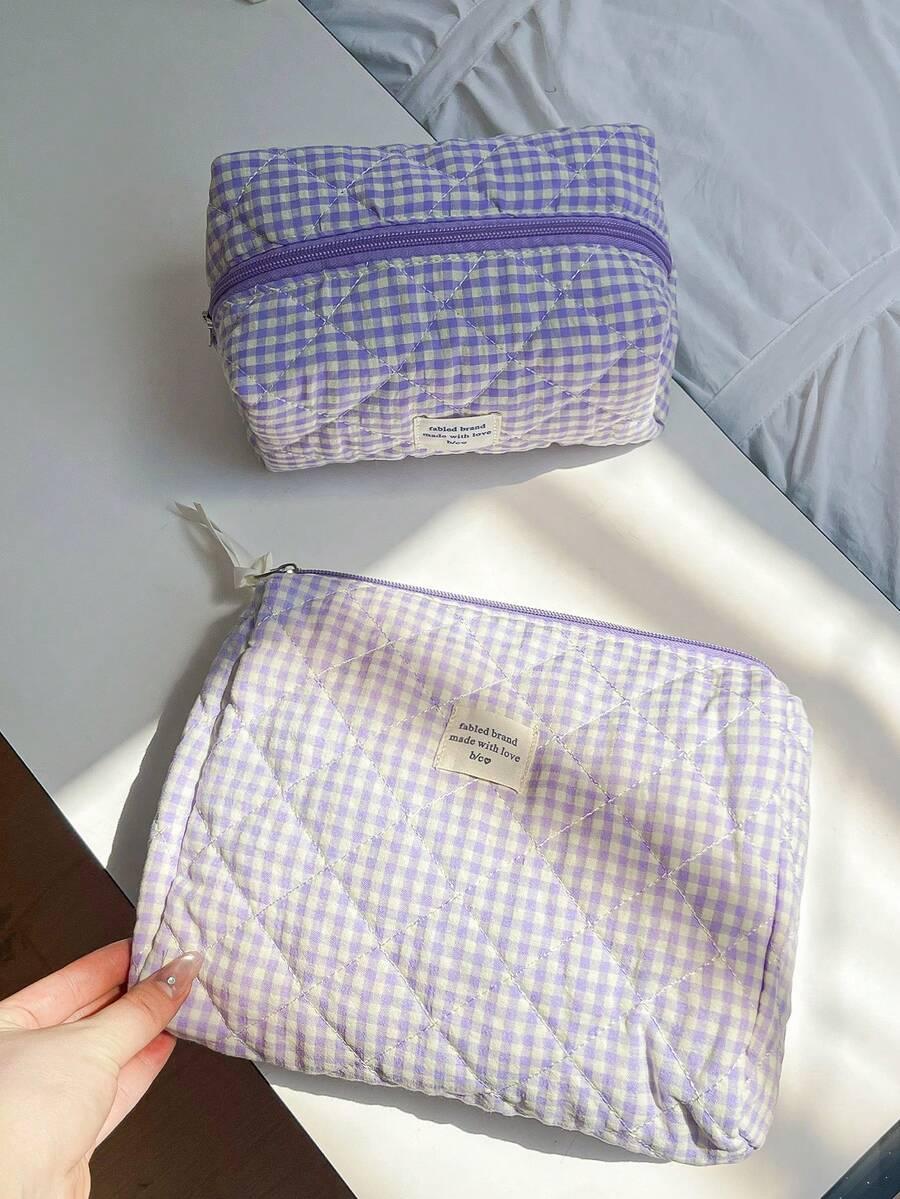 SHEIN FIOLETOWE KOSMETYCZKI 5-PACK S07