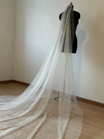 SHEIN BIAŁY WELON ZDOBIENIE S07__300CM