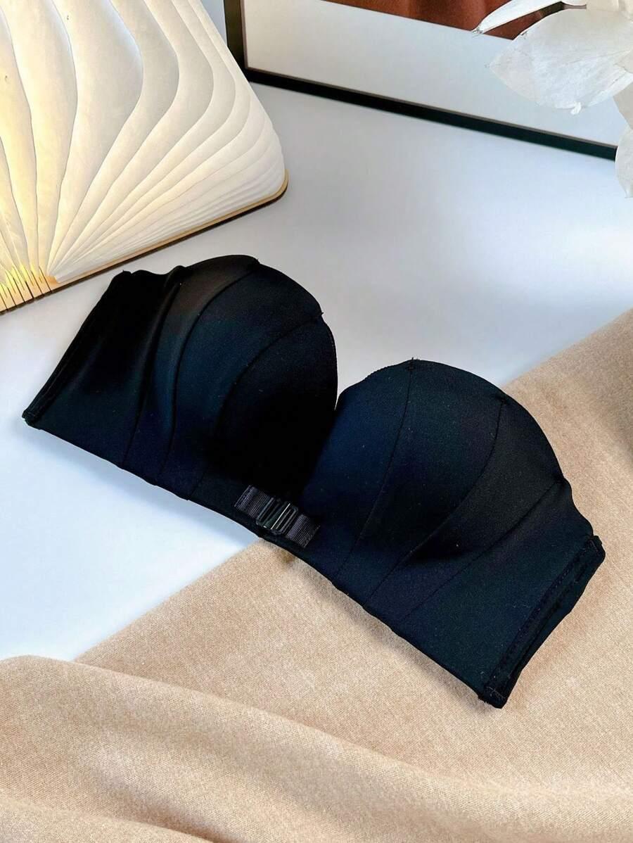 SHEIN CZARNY BIUSTONOSZ PUSH-UP S07__S