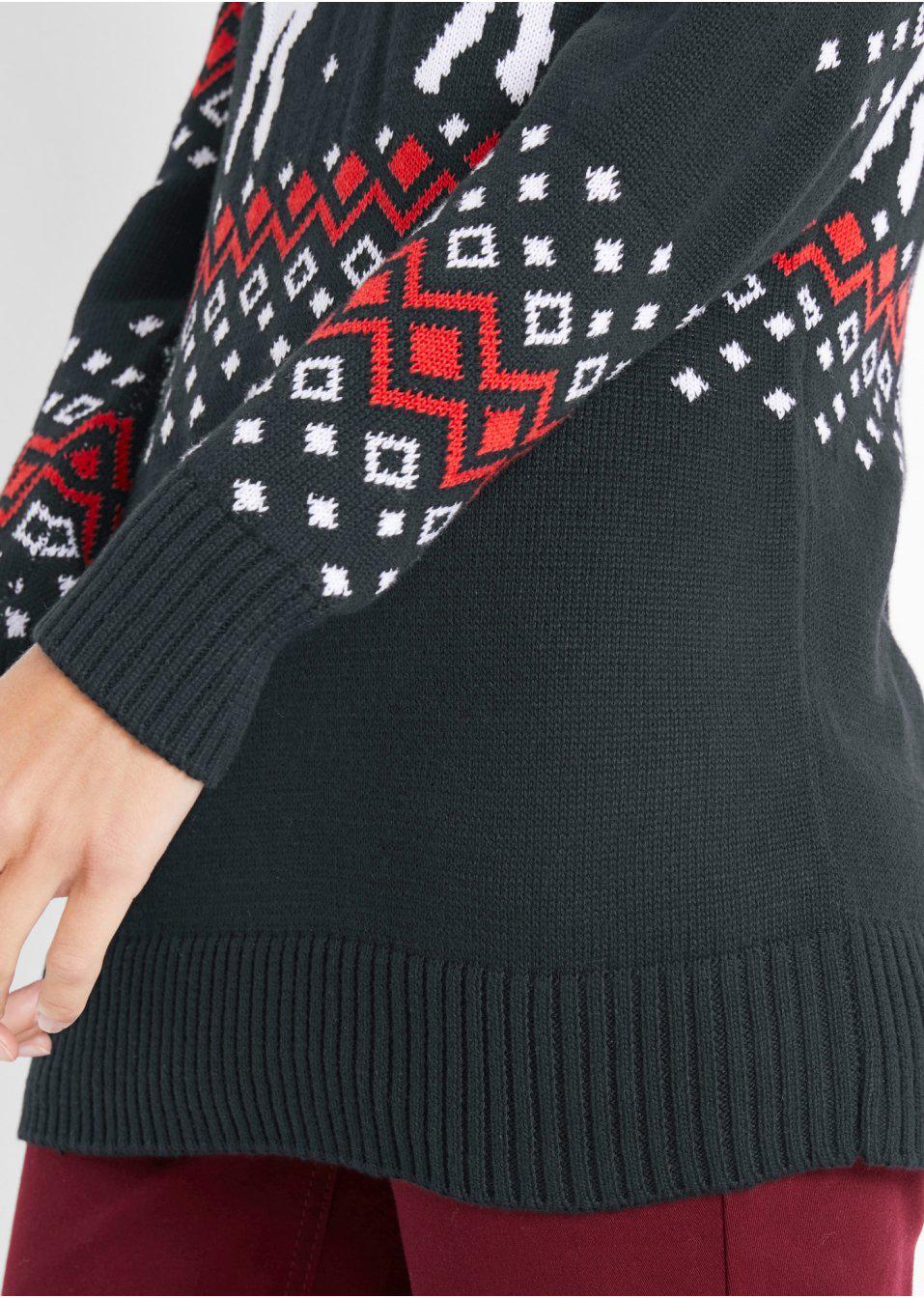 SWETER WZÓR ŚWIĄTECZNY BDD__56/58