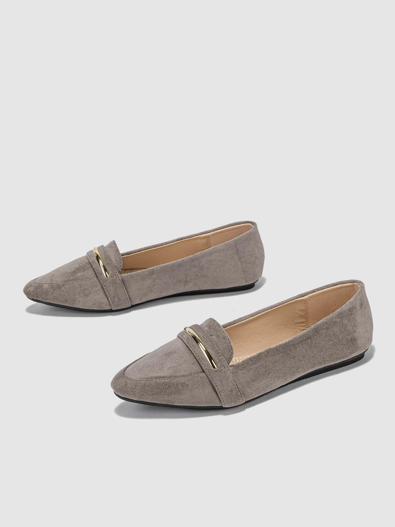 SHEIN SZARE BALERINY ZDOBIENIE S06__44