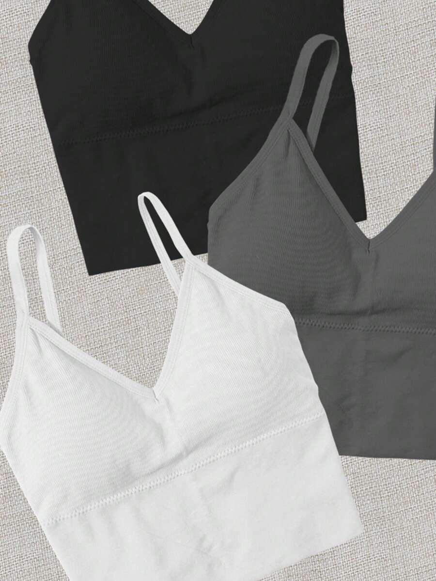 SHEIN CZARNY BIUSTONOSZ SPORTOWY PK01__XS