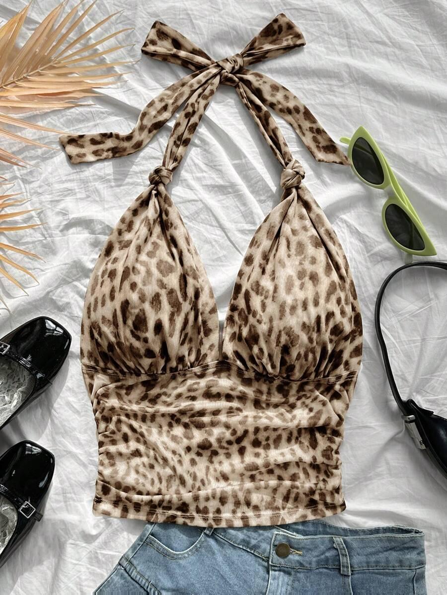 SHEIN TOP ANIMAL PRINT S06__M