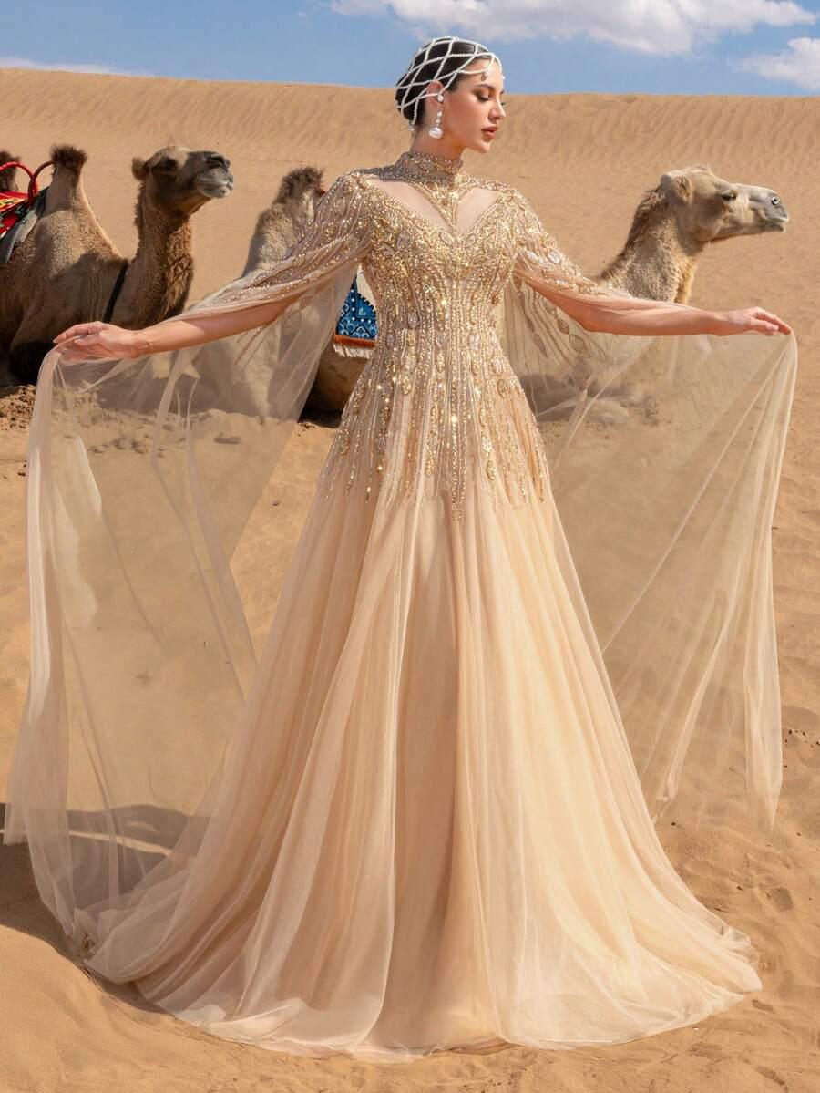 FAERIESTY MAXI SUKIENKA ZDOBIENIE S06__L