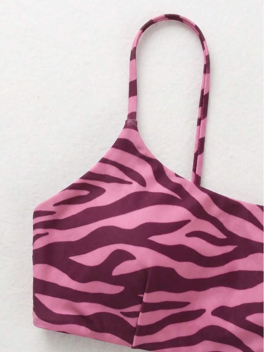 SHEIN DWUCZĘŚCIOWY STRÓJ KĄPIELOWY S09__M