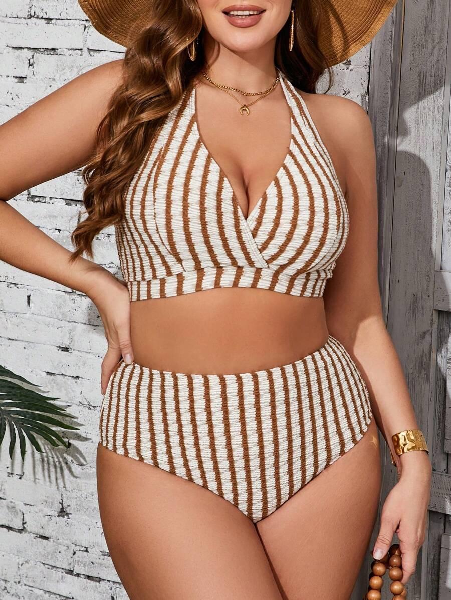 SHEIN DWUCZĘŚCIOWY STRÓJ KĄPIELOWY S09__XXL