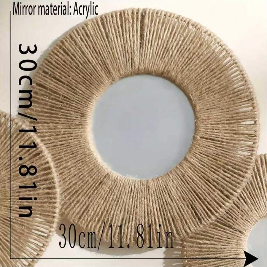SHEIN OKRĄGŁE LUSTRO 4-PACK S07__