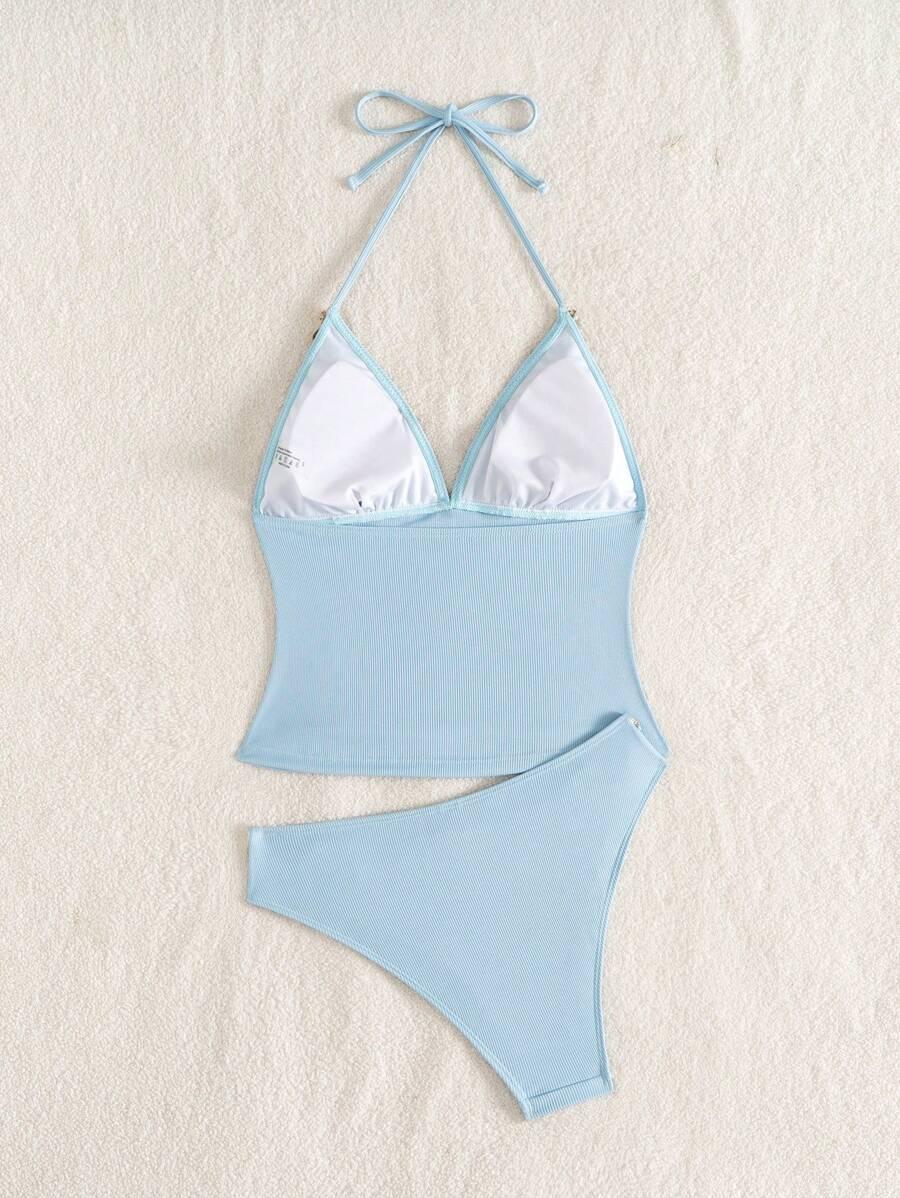 SWIM MOD DWUCZĘŚCIOWY STRÓJ KĄPIELOWY ZDOBIENIE S09__L