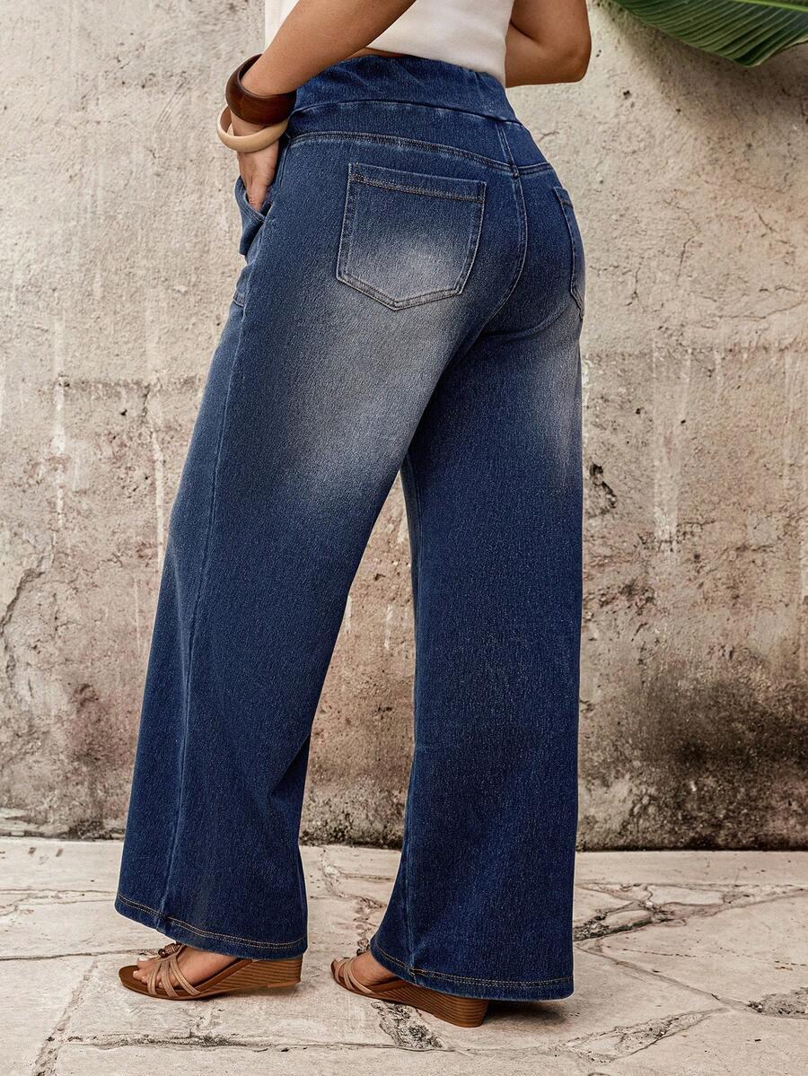 EMERY ROSE NIEBIESKIE SPODNIE JEANS S06__XXL