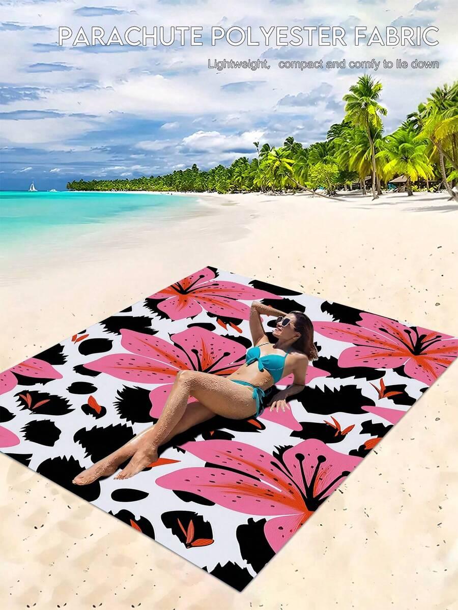 SHEIN RĘCZNIK PLAŻOWY PRINT S07__150X200