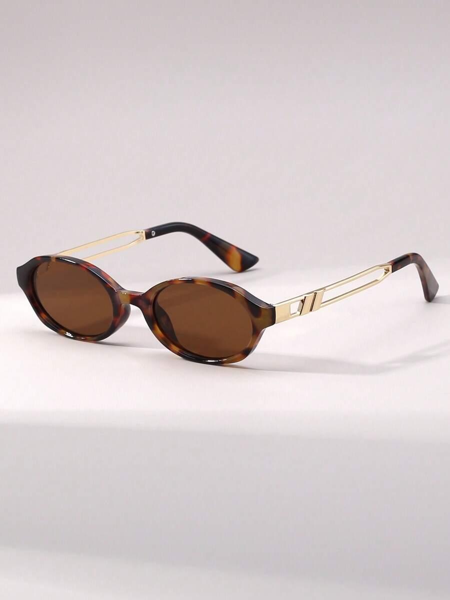 SHEIN OKULARY PRZECIWSŁONECZNE ANIMAL PRINT