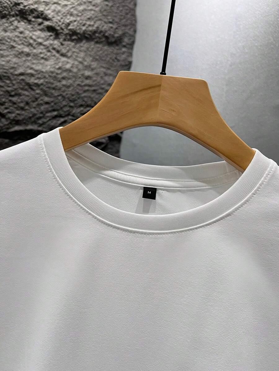SHEIN BIAŁY T-SHIRT PRINT S06__S