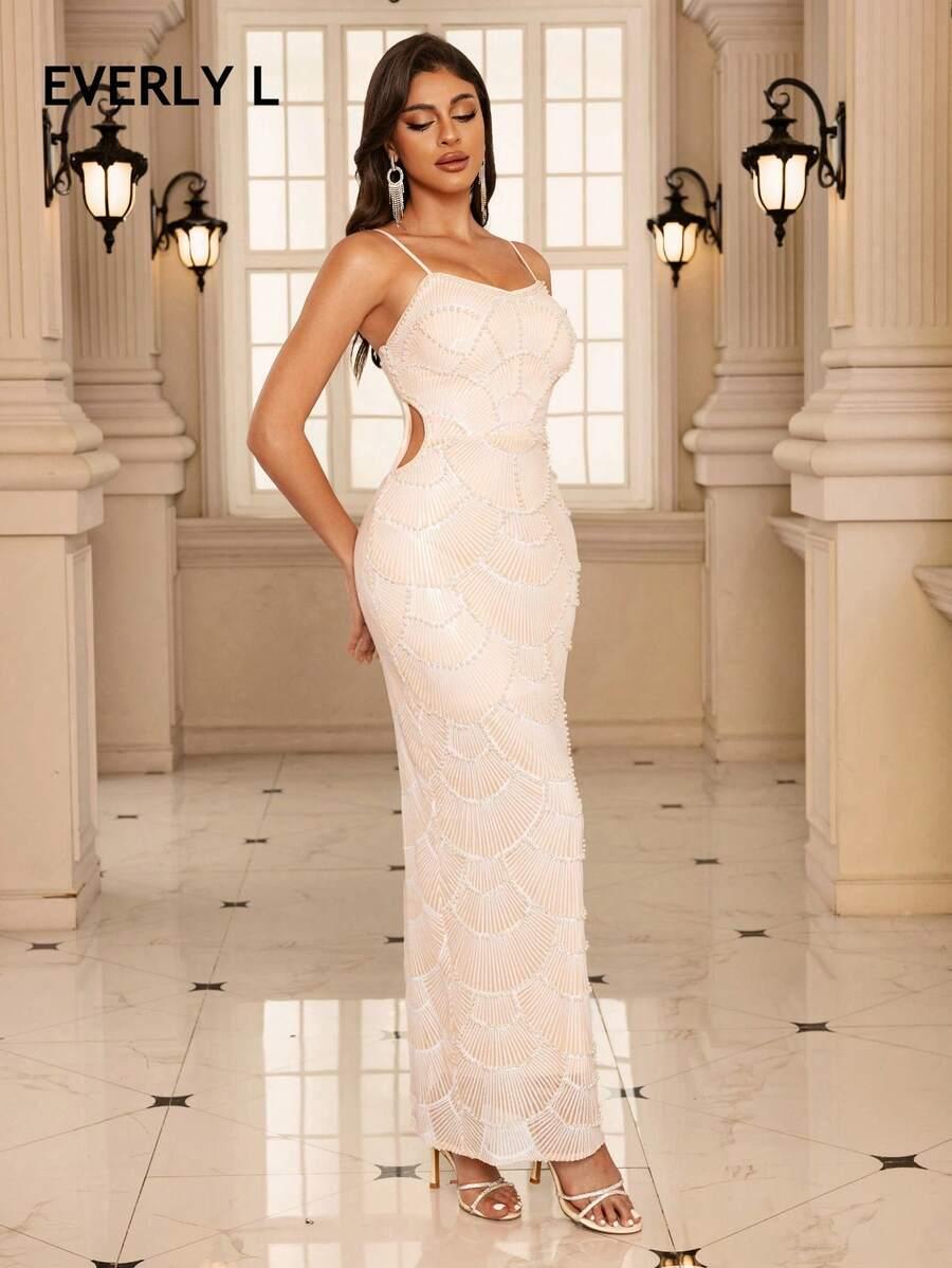 EVERLYL MAXI SUKIENKA ODKRYTE PLECY S06__S
