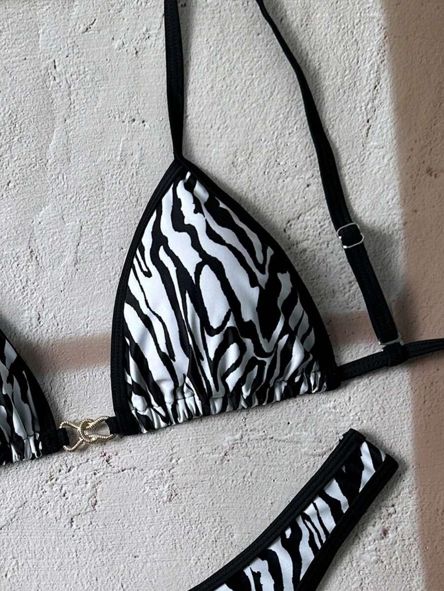 SHEIN DWUCZĘŚCIOWY STRÓJ KĄPIELOWY S09__S