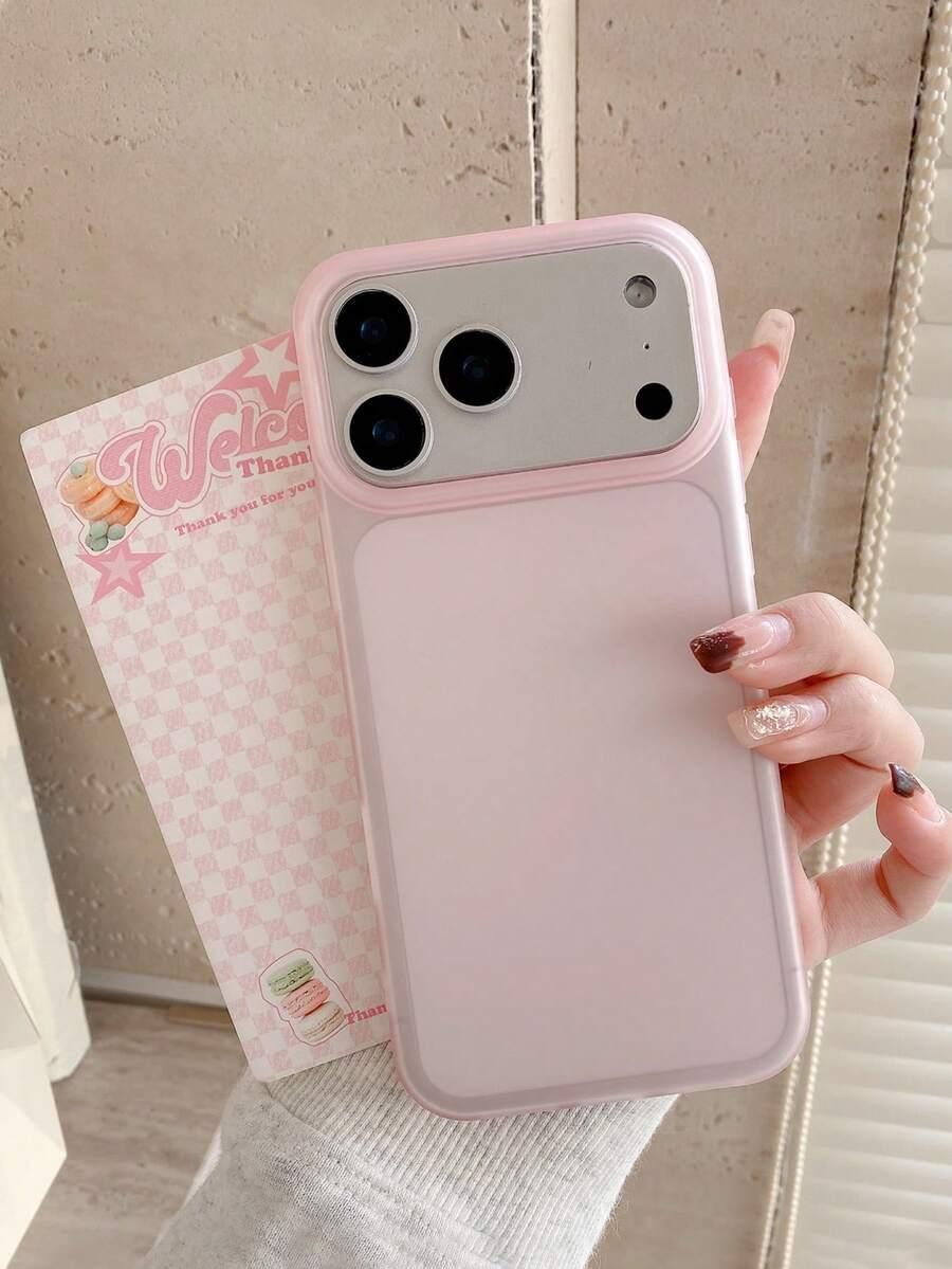 SHEIN RÓŻOWE ETUI NA TELEFON IPHONE 16 PRO S07