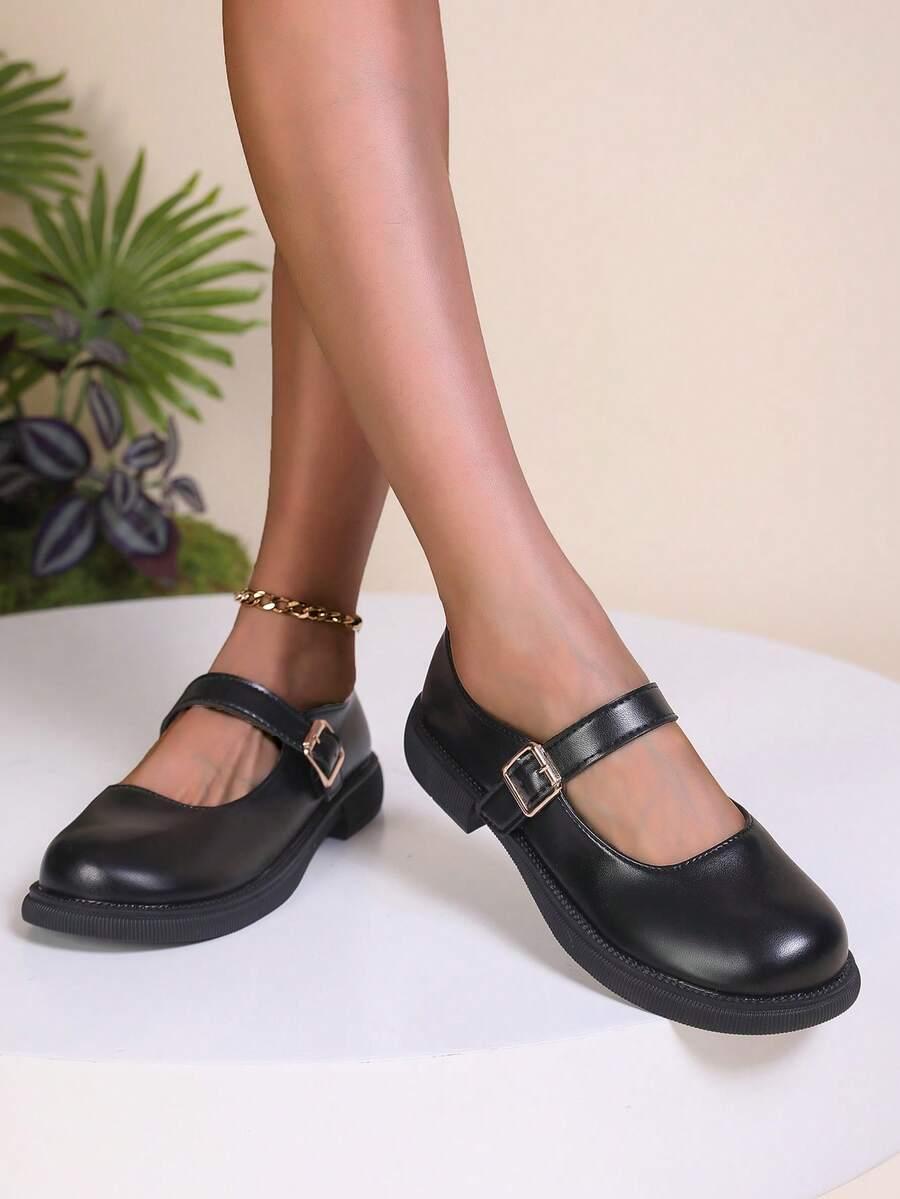 SHEIN CZARNE BALERINY SPRZĄCZKA S06__38