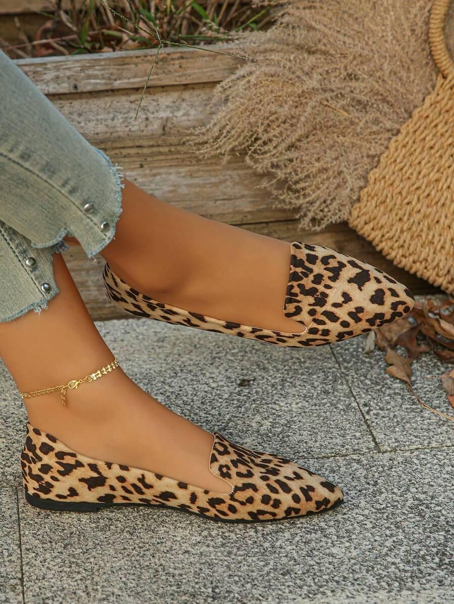 SHEIN MOKASYNY ANIMAL PRINT ZT2__40,5