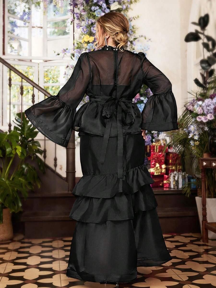 SHEIN SPÓDNICA BLUZKA KOMPLET S06__46