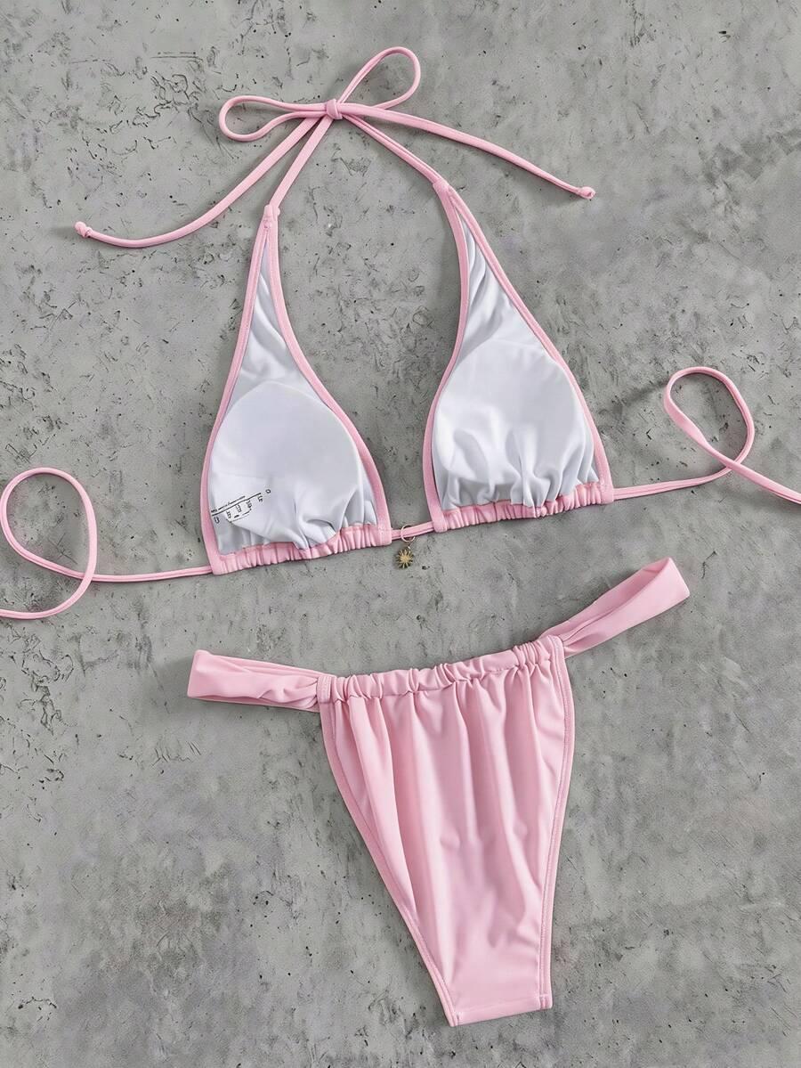 SHEIN DWUCZĘŚCIOWY STRÓJ KĄPEILOWY S09__S