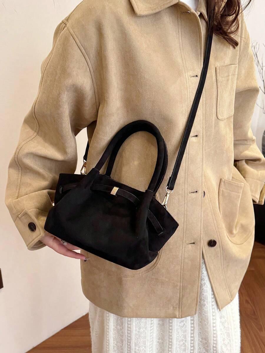 SHEIN CZARNA TOREBKA NA RAMIĘ S07__20X15