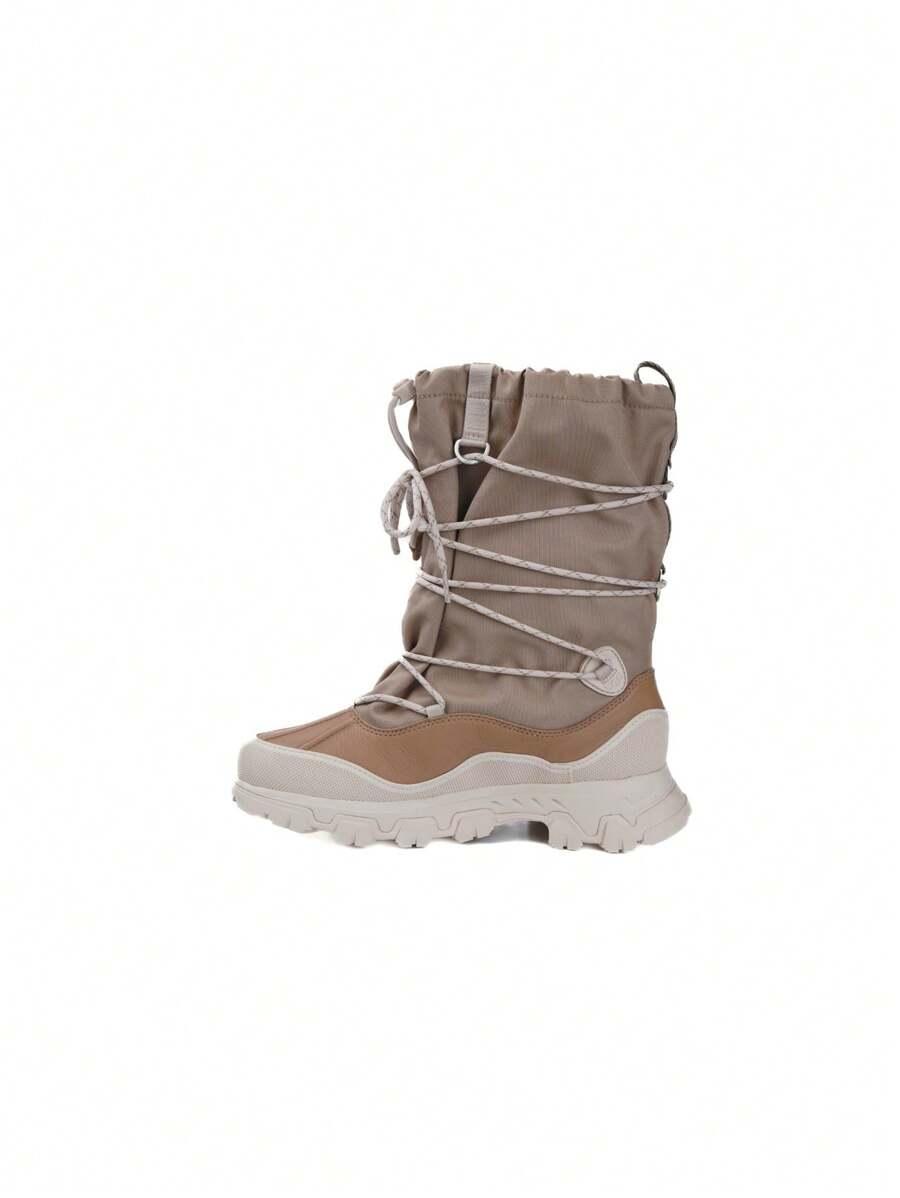 UGG BEŻOWE ŚNIEGOWCE ŚCIĄGACZ W01__38