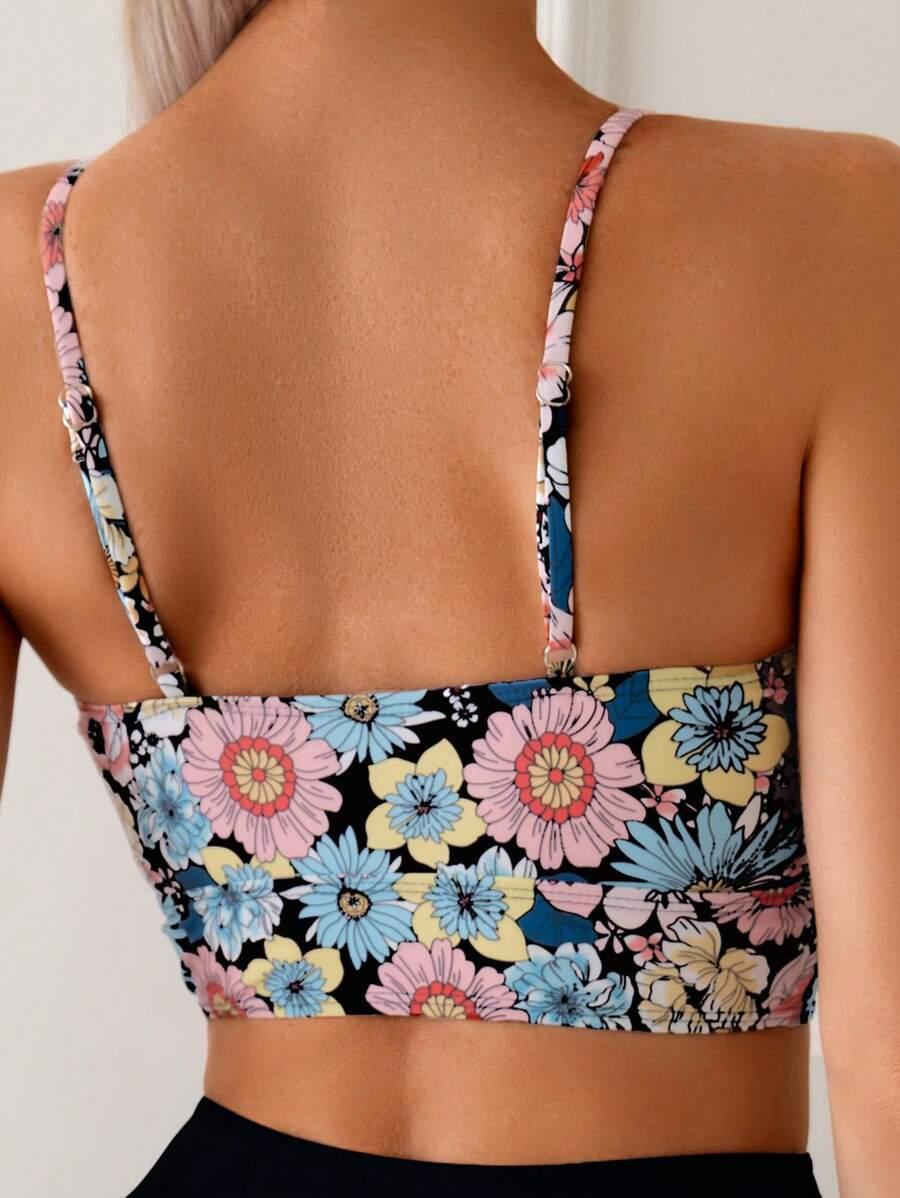 SHEIN DWUCZĘŚCIOWY STRÓJ KĄPIELOWY S09__L