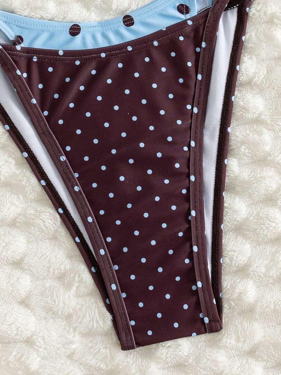 SHEIN DWUCZĘŚCIOWY STRÓJ KĄPIELOWY S09__XS