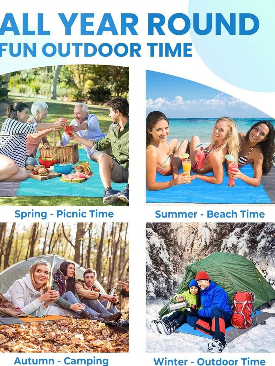 SHEIN PLAŻOWA SKŁADANA MATA S07__200X210CM