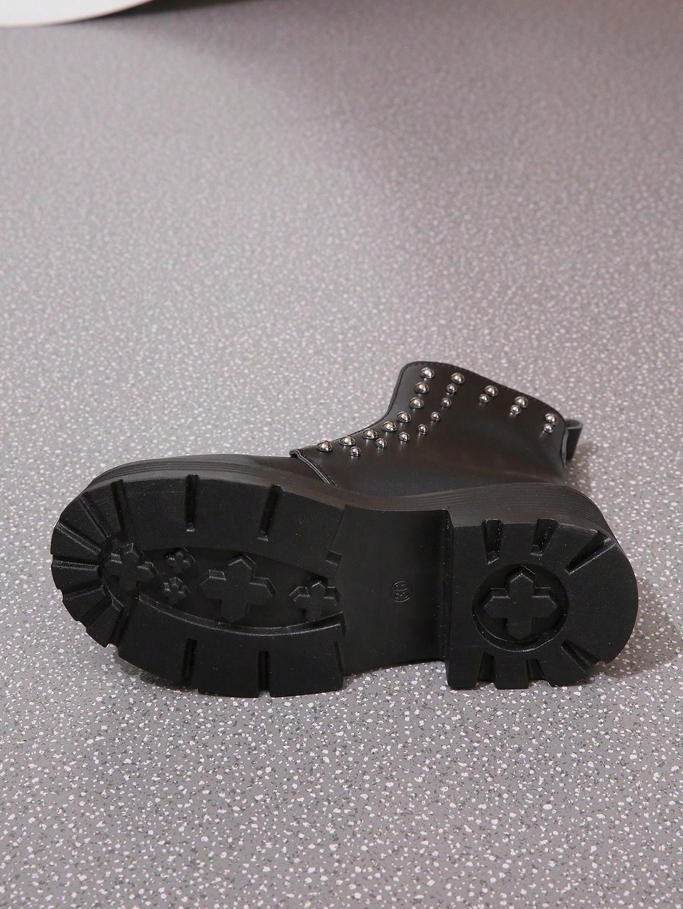 SHEIN CZARNE BOTKI DŻETY W01__37,5