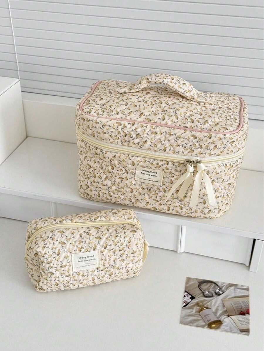 SHEIN KOSMETYCZKA ZAMEK 3-PACK S07