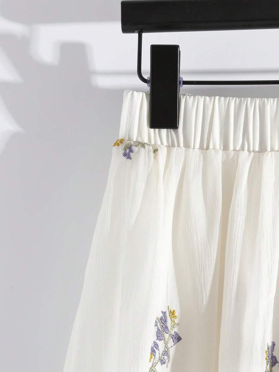 SHEIN MAXI SPÓDNICA NADRUK S06__S