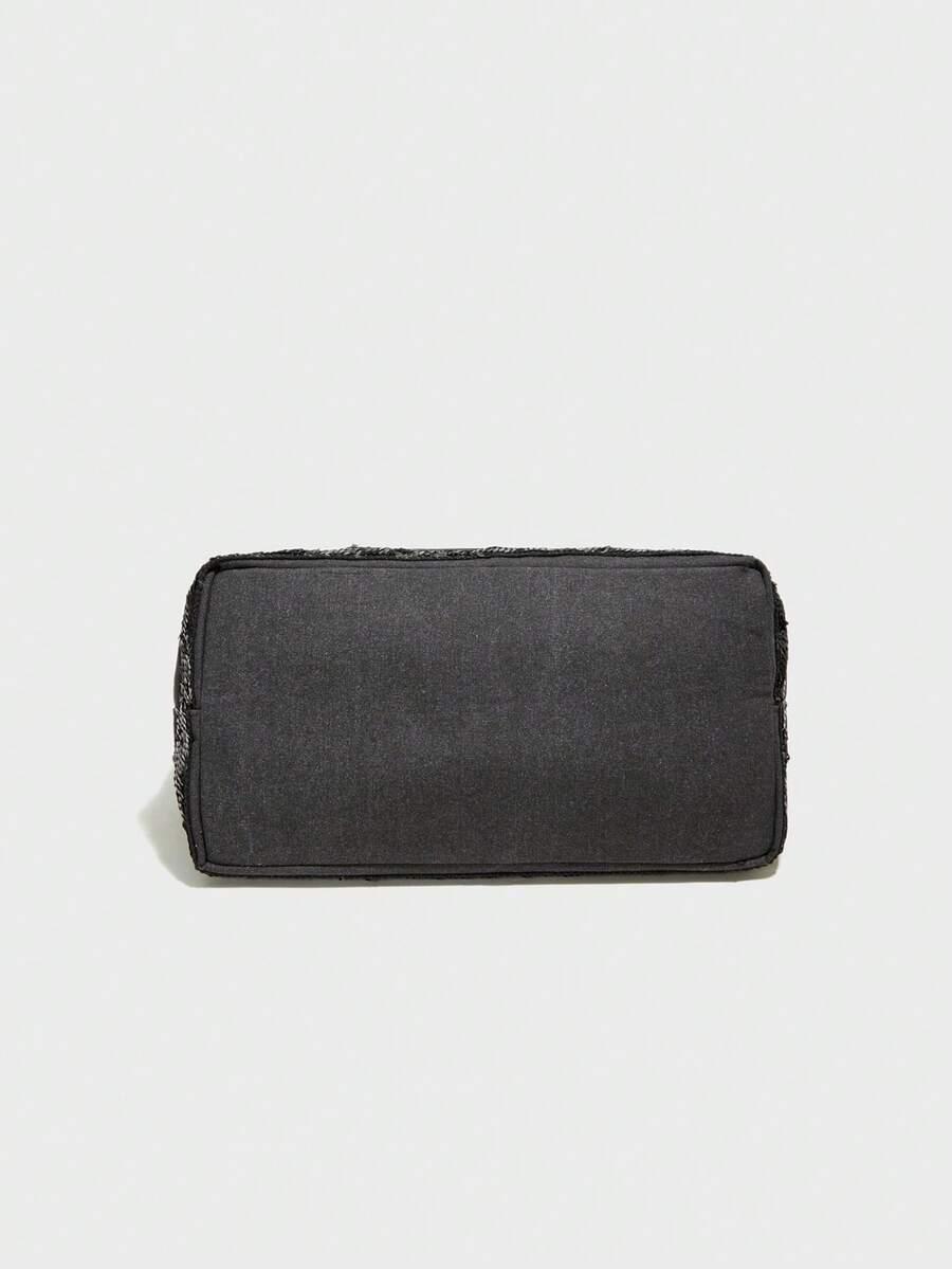 SHEIN CZARNA TOREBKA NA RAMIĘ S07__32X17X32