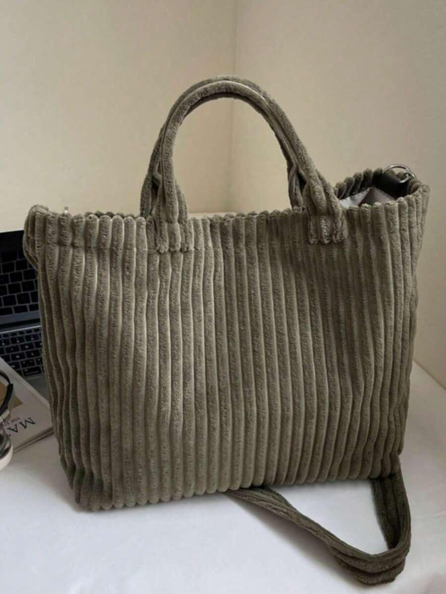 SHEIN ZIELONA TOREBKA NA RAMIĘ S07__44X12X30CM