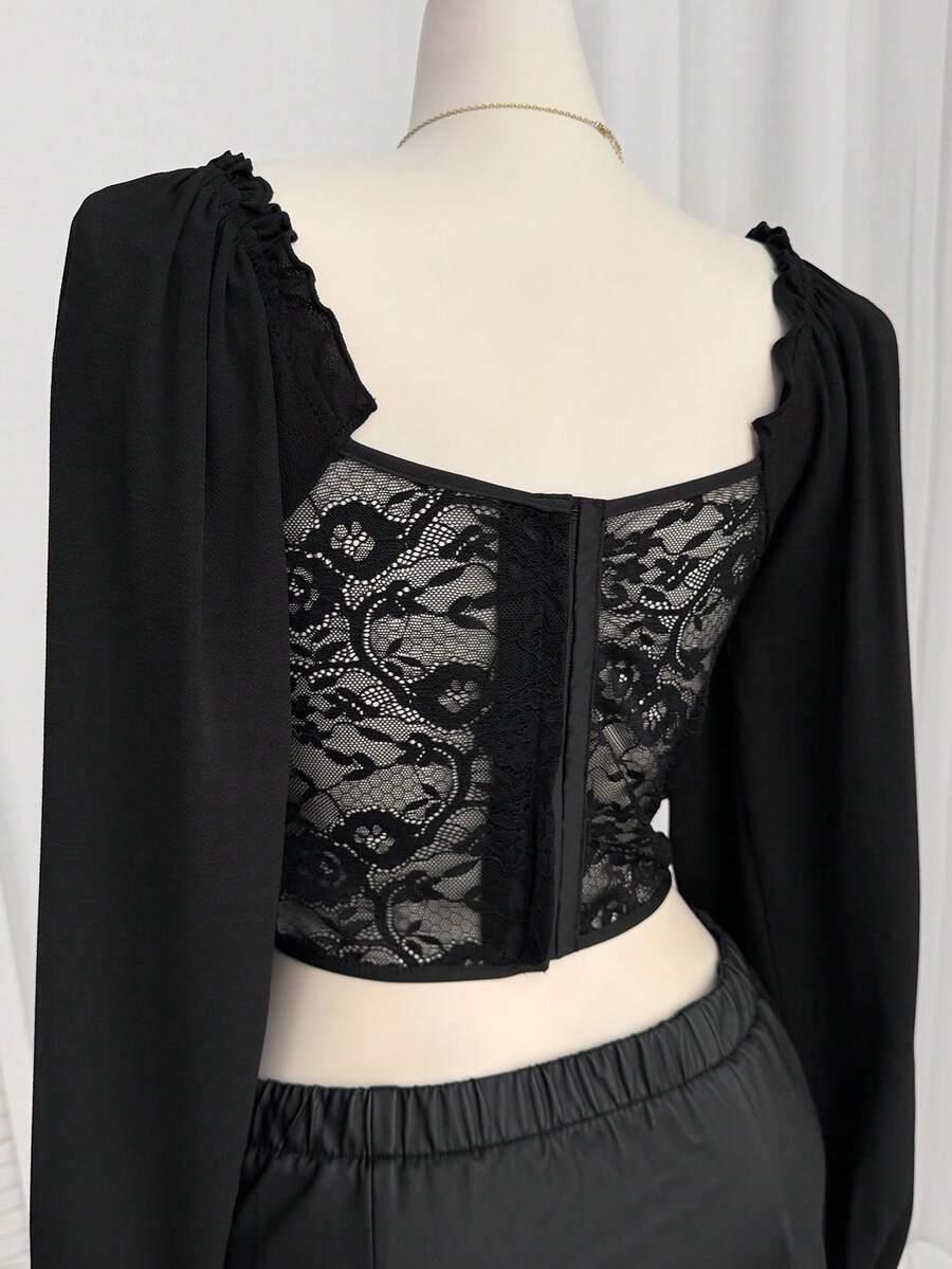 SHEIN TOP DŁUGI RĘKAW S06__XXL