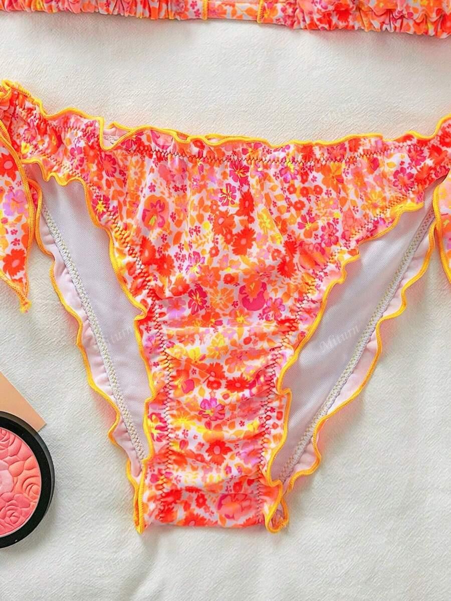 SHEIN DWUCZĘŚCIOWY STRÓJ KĄPIELOWY S09__XL