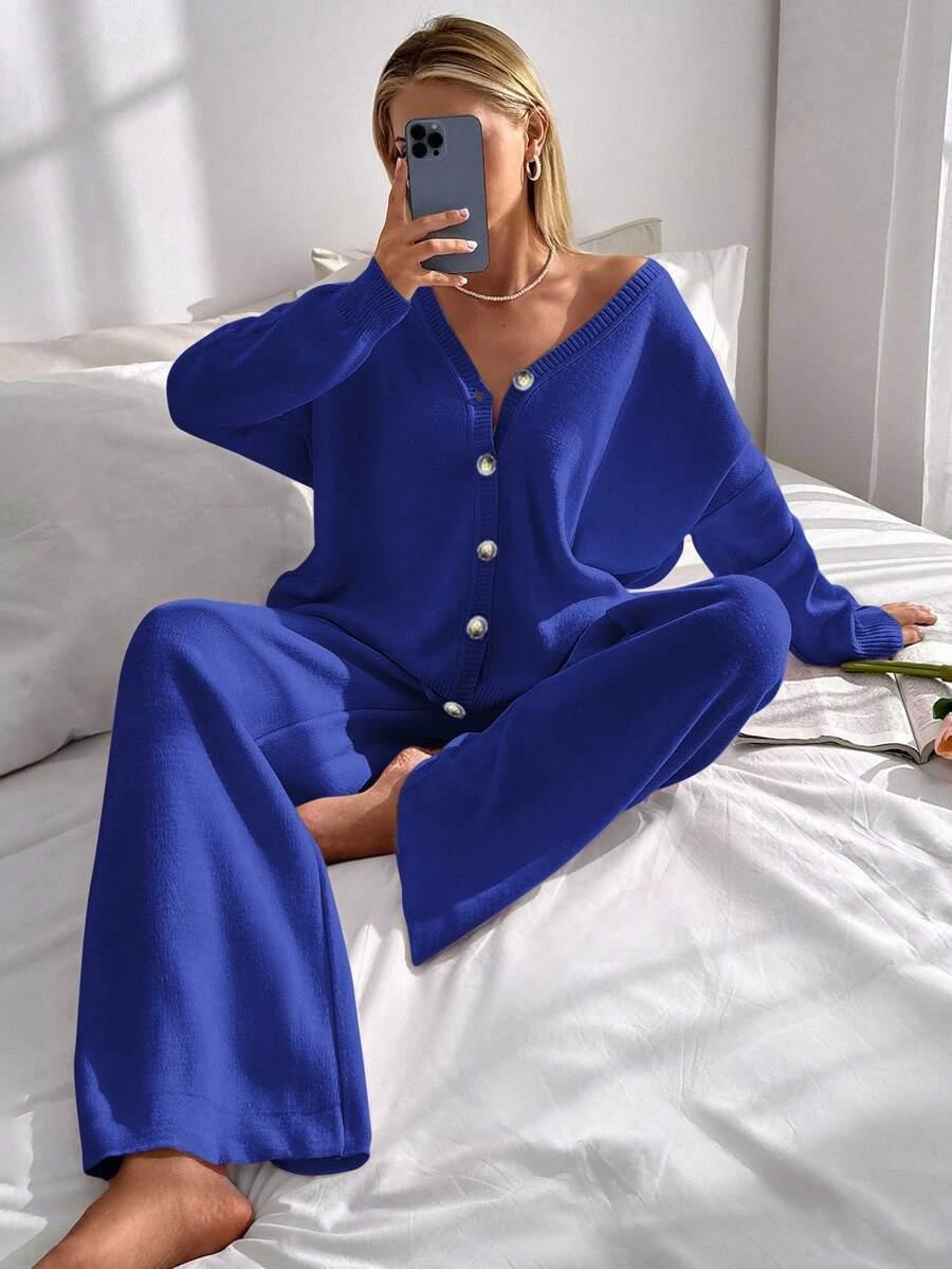 EURMUSE NIEBIESKIE SPODNIE CASUAL S06__XL