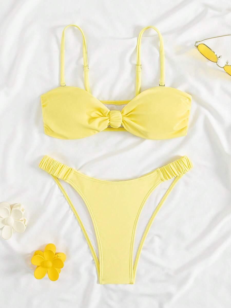 SWIM MOD ŻÓŁTY DÓŁ OD BIKINI PK01__S