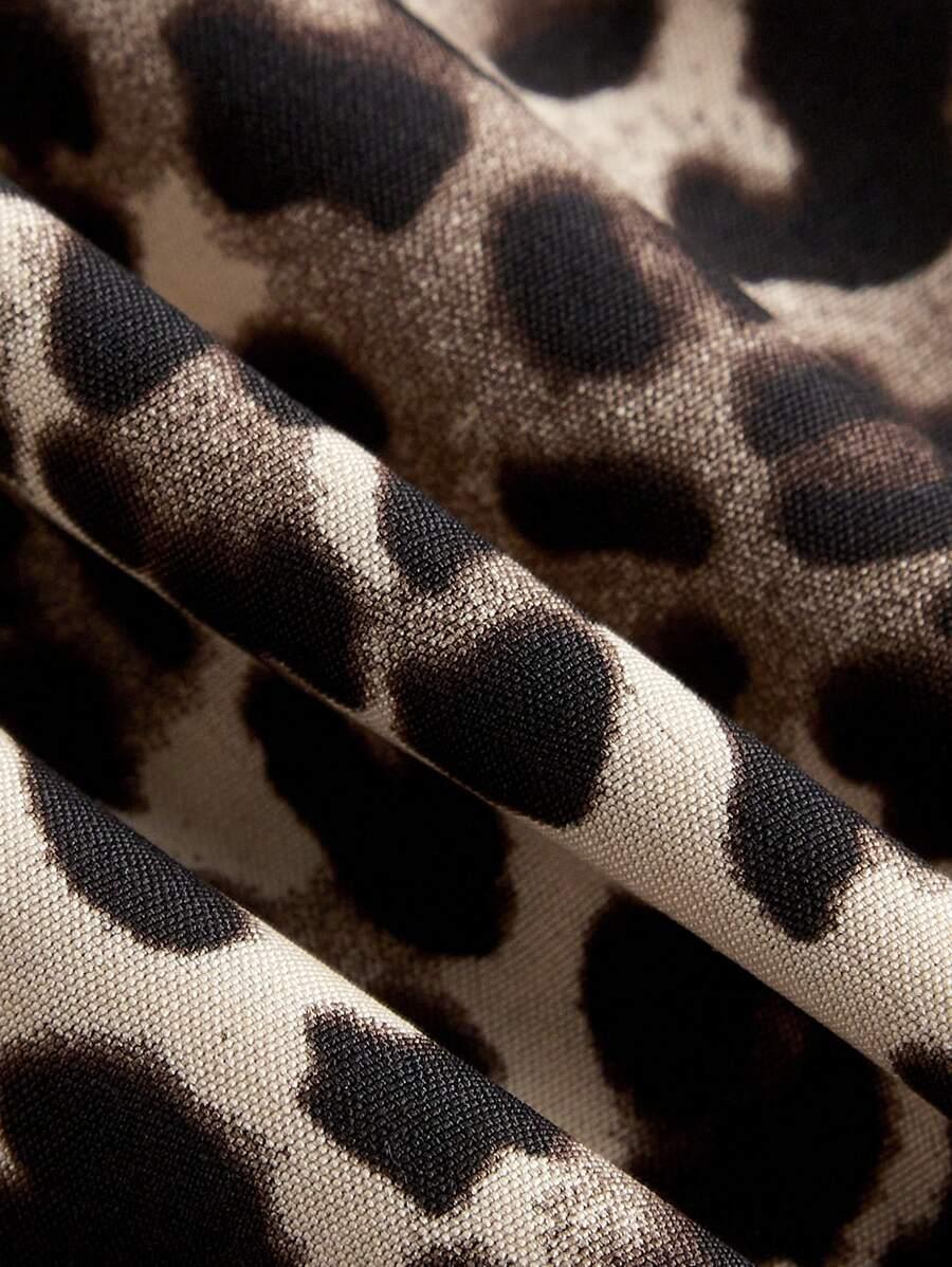 SHEIN SUKIENKA ANIMAL PRINT S09__XS