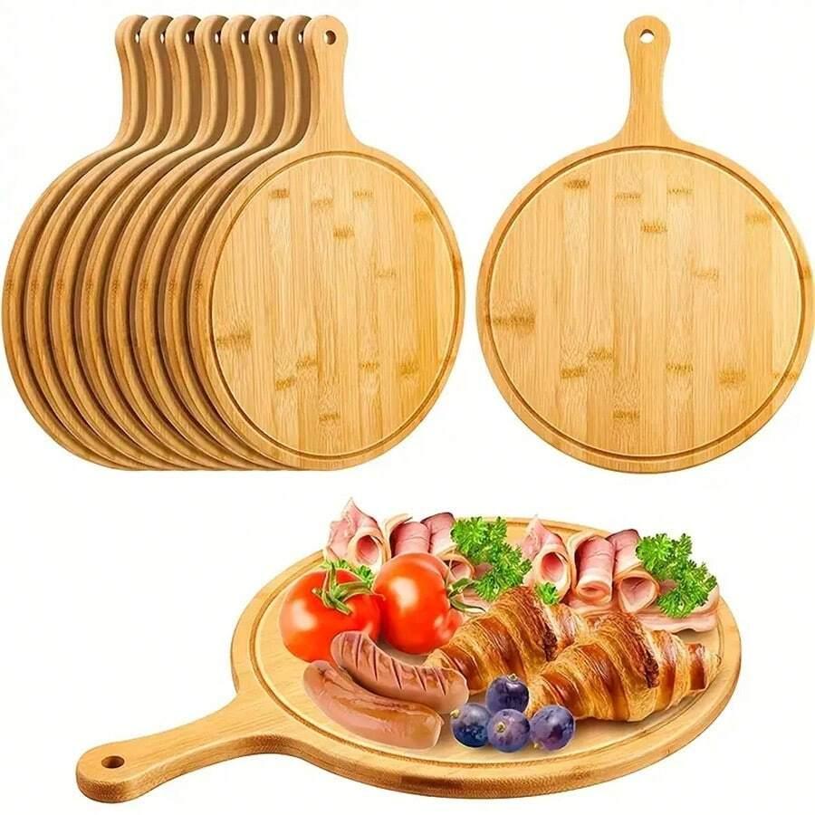 SHEIN DREWNIANA DESKA DO PIZZY 30X20CM