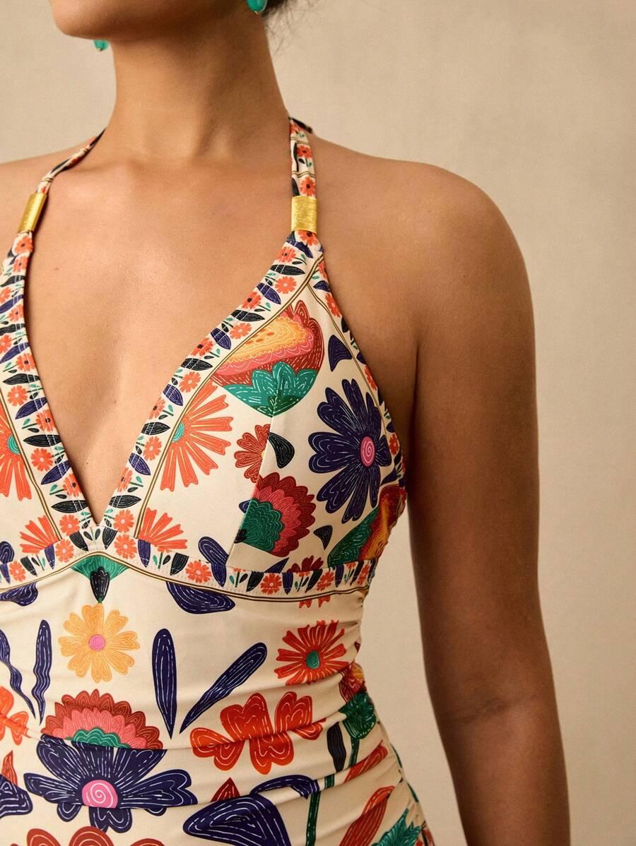 SHEIN JEDNOCZĘŚCIOWY STRÓJ KĄPIELOWY S09__46