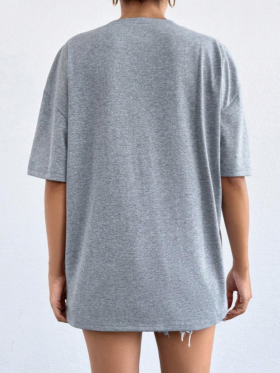 EURMUSE SZARY T-SHIRT HAFT S06__S