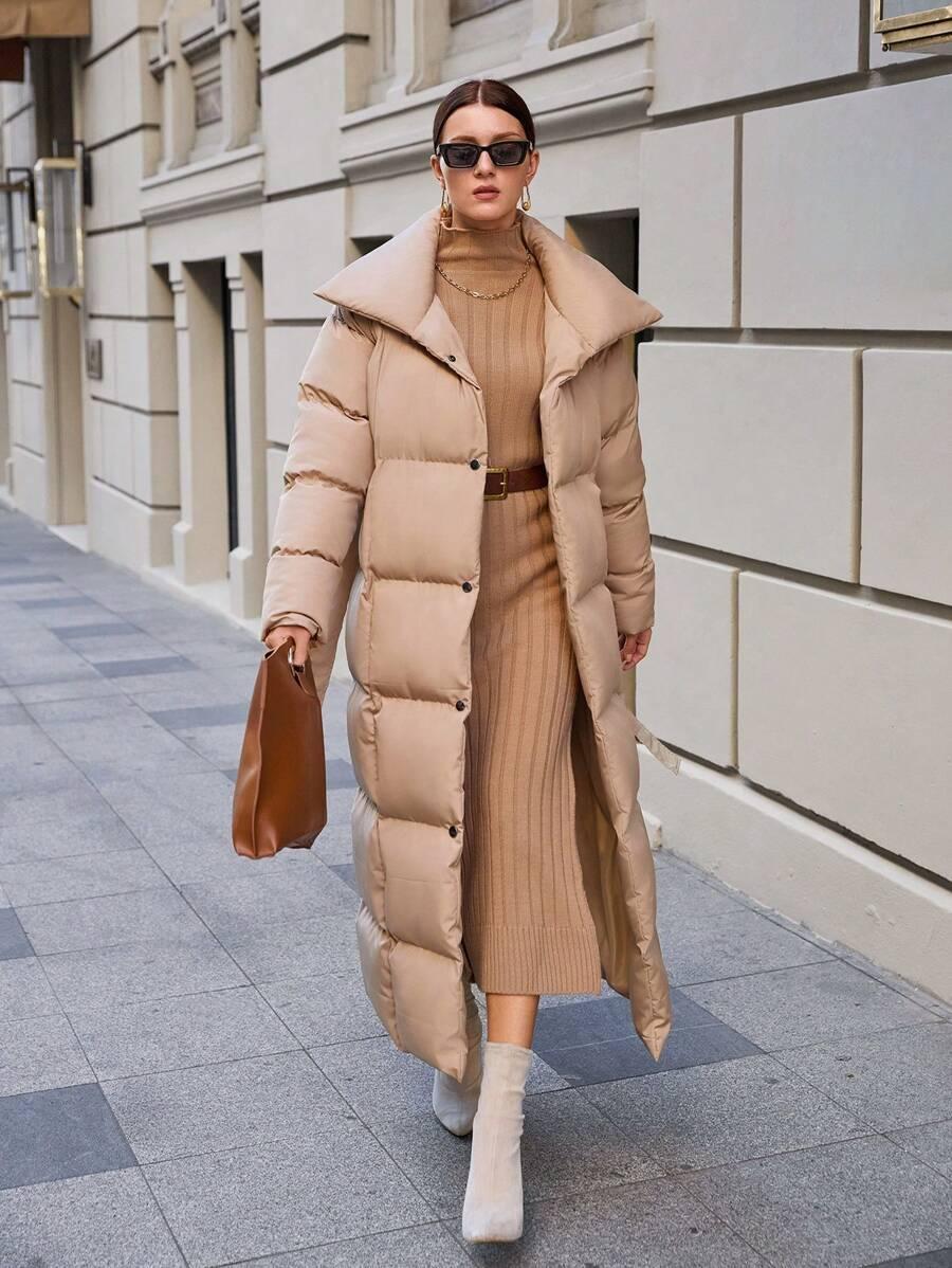 SHEIN BEZOWA KURTKA ZATRZASK W01__L