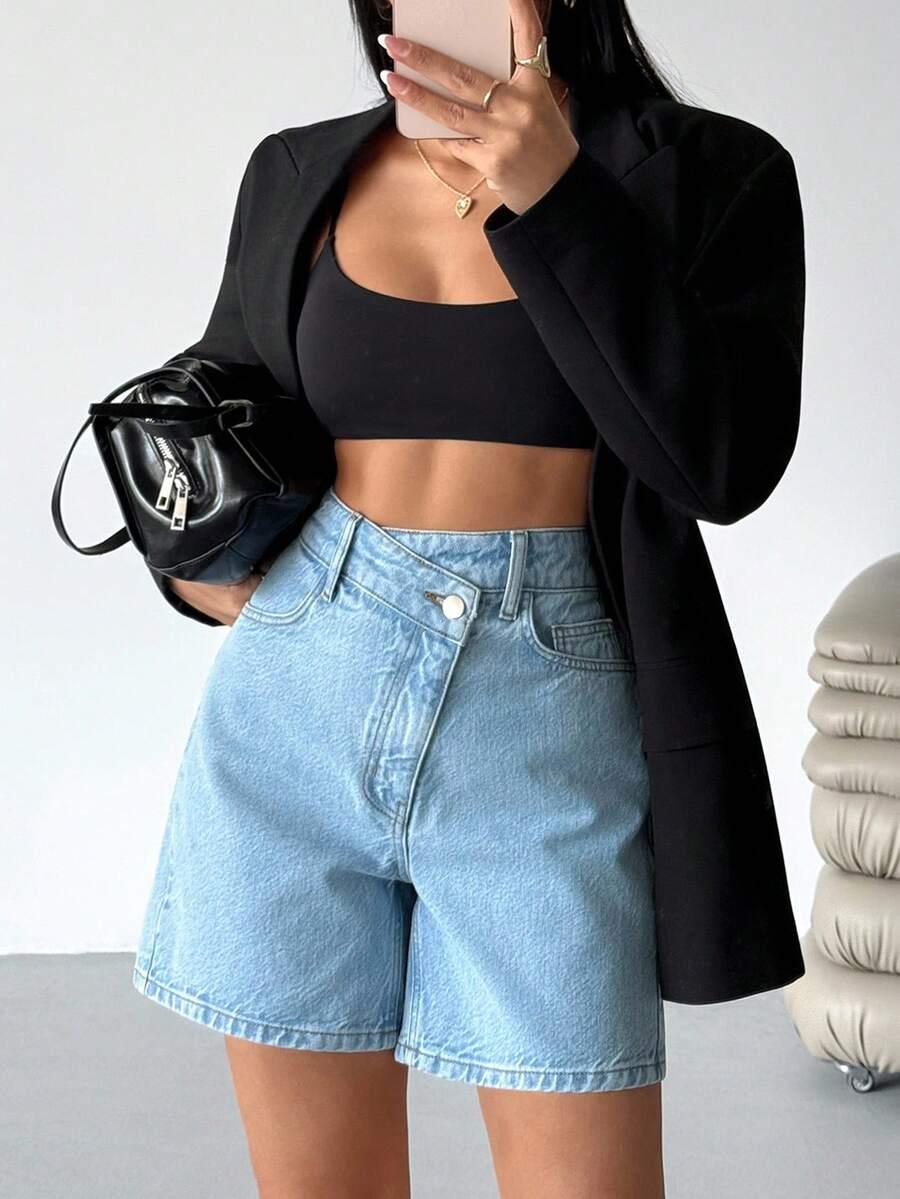 EURMUSE NIEBIESKIE SPODENKI JEANS PK01__M